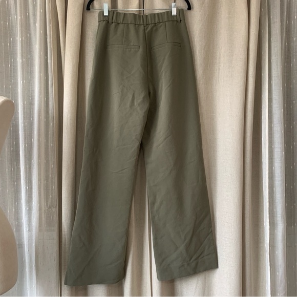ABERCROMBIE & FITCH GREEN DRESS TROUSER PANTS S27/4 - Picture 9 of 13